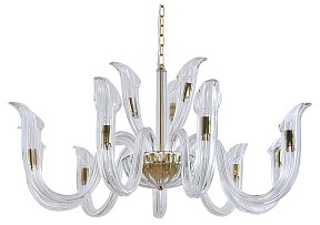 Подвесная люстра Newport LILIA золото арт. 3653+9/C gold