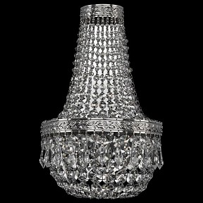 Бра Bohemia Ivele Crystal 1901 металл арт. 19011B/H2/20IV Ni