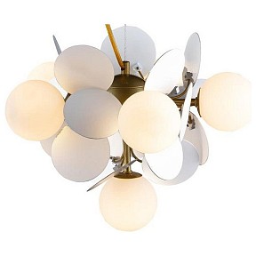 Подвесная люстра Loft it Matisse золото арт. 10008/6 white