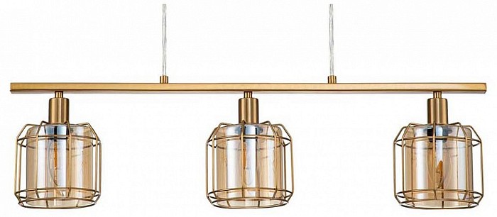 Подвесной светильник Escada Midland коричневый арт. 10188/3S Brass