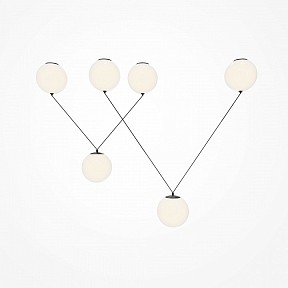 Подвесной светильник Maytoni Twins черный арт. MOD427PL-L30B3K