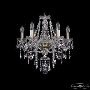 Подвесная люстра Bohemia Ivele Crystal 1415 золото арт. 1415/6/165 Pa