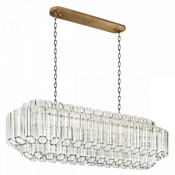Подвесная люстра Loft it Celebration бронза арт. 10579/1000R Clear