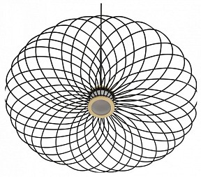 Подвесной светильник Lumion CAMOMILE черный арт. 8379/10L