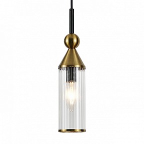 Подвесной светильник Indigo Torazzo черный арт. 13037/1S Black
