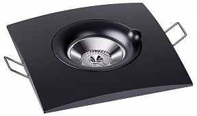 Встраиваемый светильник Novotech Water черный арт. 370796
