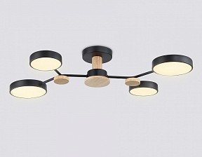Люстра на штанге Ambrella Light FL дерево арт. FL4860