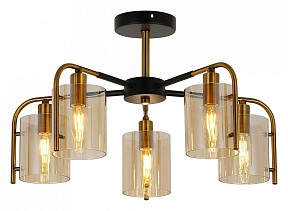 Люстра на штанге Escada Elegant черный арт. 671/5P