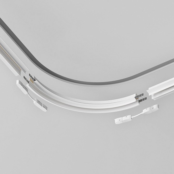 Трек Maytoni Accessories for tracks Exility белый арт. TRA044-angle-W