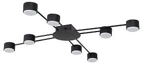 Потолочная люстра Arte Lamp TRACY черный арт. A1527PL-8BK