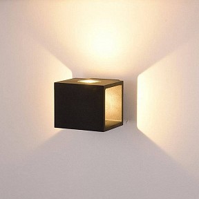 Накладной светильник DesignLed Kub черный арт. LWA0100A-BL-WW