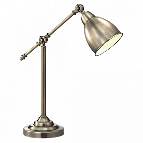 Настольная лампа офисная Arte Lamp Braccio бронза арт. A2054LT-1AB
