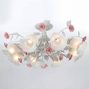 Люстра на штанге Lucia Tucci Fiori di rose яркие арт. Fiori di rose 114.8