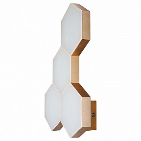 Накладной светильник Lightstar Favo LED золото арт. 750643