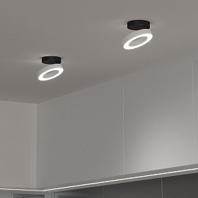 Накладной светильник Elektrostandard Spila черный арт. 25105/LED W
