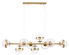 Подвесная люстра Arte Lamp Delacrua коричневый арт. A7770SP-9PB
