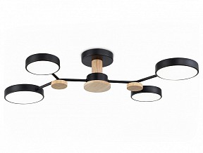 Люстра на штанге Ambrella Light FL дерево арт. FL4860