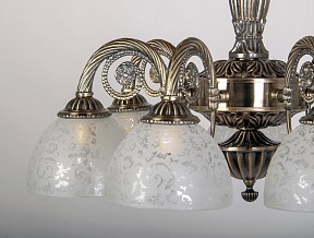 Подвесная люстра Abrasax Maren бронза арт. HSD89540/7