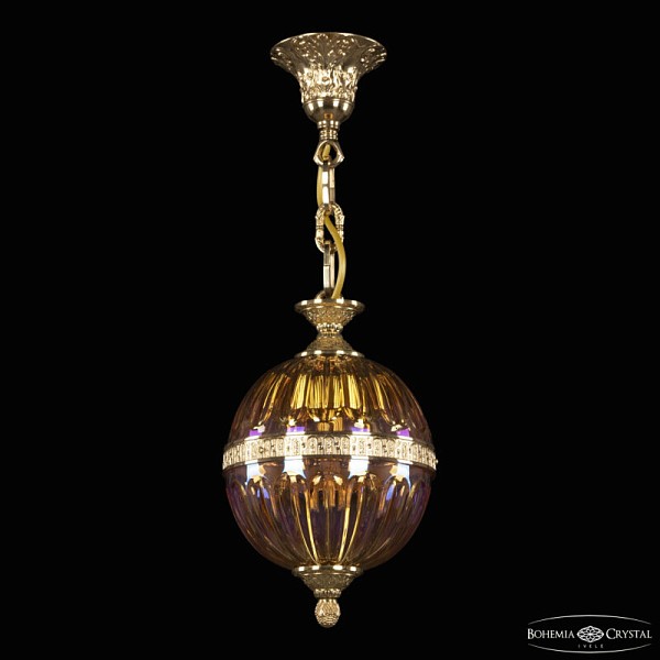 Подвесная люстра Bohemia Ivele Crystal 5680 золото арт. 5680/17 G Shampan/M-1H