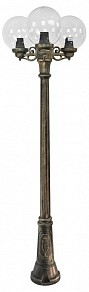Фонарный столб Fumagalli Globe 250 бронза арт. G25.156.S30.BXE27