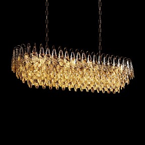Подвесная люстра Loft it Vermont бронза арт. 10581/1000R