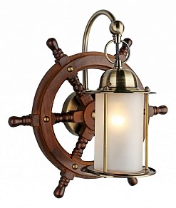 Бра Omnilux Ferro бронза арт. OML-50301-01