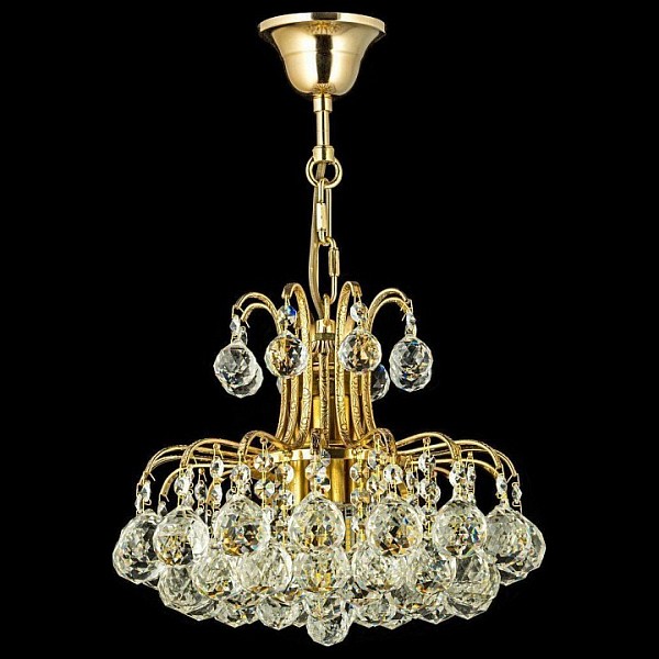 Подвесная люстра Arti Lampadari Alanno золото арт. Alanno E 1.5.30.100 GB