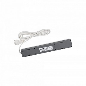 Сетевой фильтр Uniel S-GSR5-3 U2C1 WHITE/GREY  арт. UL-00012109