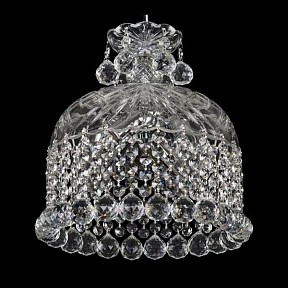Подвесной светильник Bohemia Ivele Crystal 1478 металл арт. 14781/25 Ni Balls