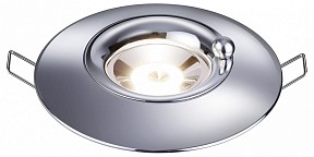 Встраиваемый светильник Novotech Water металл арт. 370790