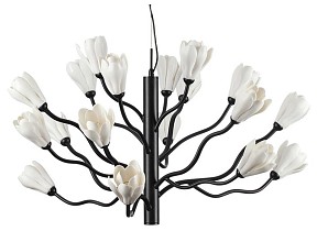 Подвесная люстра Odeon Light Gardi черный арт. 5090/18