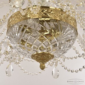Подвесная люстра Bohemia Ivele Crystal 1451 золото арт. 1451/8/160/250 G