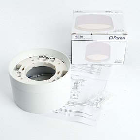 Накладной светильник Feron HL370 черный арт. 48299