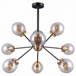 Люстра на штанге Citilux Планета черный арт. CL105295