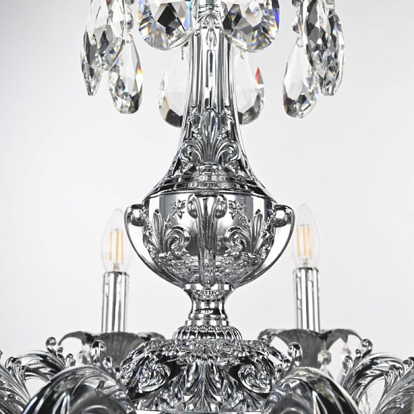 Подвесная люстра Bohemia Ivele Crystal AL7901 никель арт. AL79101/10/250 A Ni