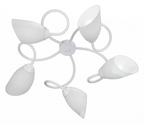 Потолочная люстра Vitaluce V3396 белый арт. V3396/5PL