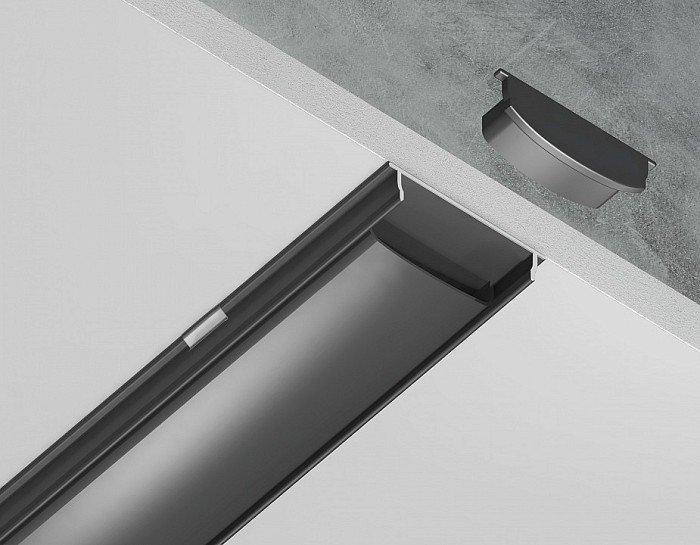 Профиль Ambrella Light GP черный арт. GP1600BK/BK
