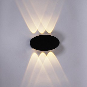 Накладной светильник Reluce  черный арт. 86853-9.2-006KT LED6W BK