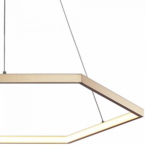 Подвесной светильник Favourite Hexagon золото арт. 2103-6P