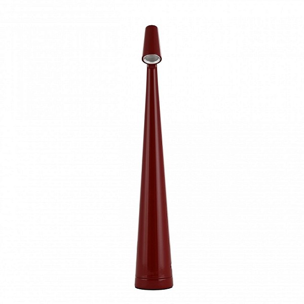 Настольная лампа декоративная Arte Milano  красный арт. 128101/H350/3-6K/3W Red