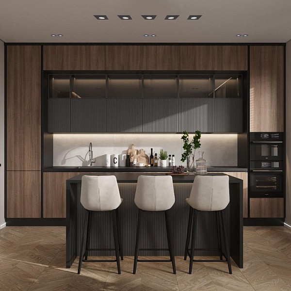 Встраиваемый светильник Loft it Chip черный арт. 10338/B Black