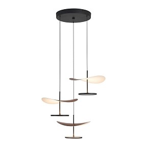 Подвесная люстра Mantra ABISAL черный арт. 9661