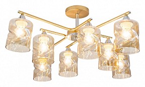 Люстра на штанге Citilux Клод желтый арт. CL137182