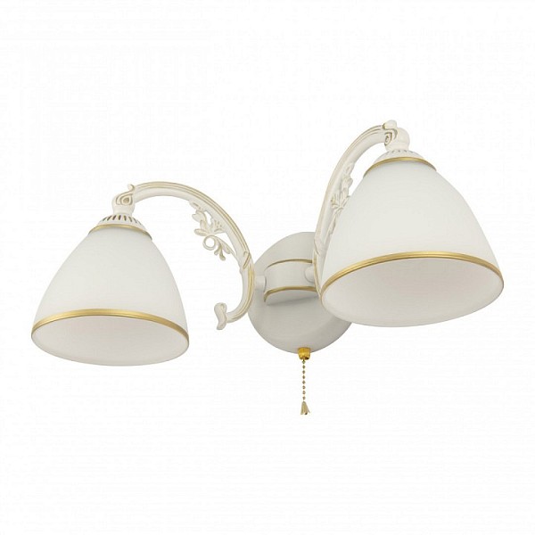 Бра Arte Milano AM341837 белый арт. 341837/2W WT+G