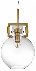Подвесной светильник Arti Lampadari Daiano бронза арт. Daiano E 1.P2 CL