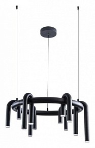 Подвесная люстра Arte Lamp Warhol черный арт. A3258LM-30BK