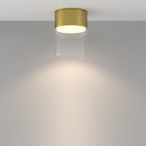 Накладной светильник Maytoni Technical Glory латунь арт. C094CL-GX53-BS