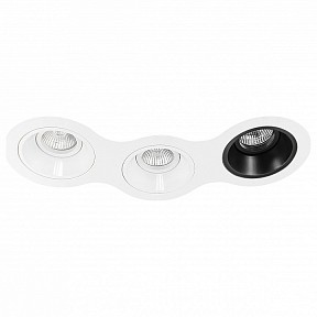 Встраиваемый светильник Lightstar Domino белый арт. D696060607