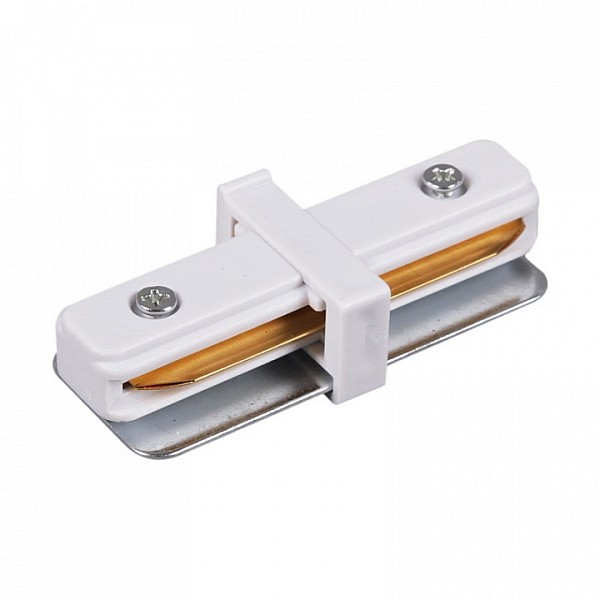 Соединитель для треков Reluce  белый арт. RL 06037 straight connector WT