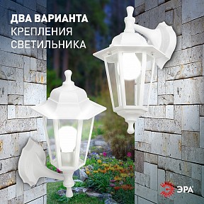 Светильник на штанге Эра  белый арт. НБУ 06-60-001 белый